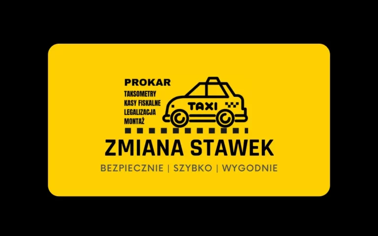 Kiedy i gdzie można zmienić stawki taxi w taksometrze.